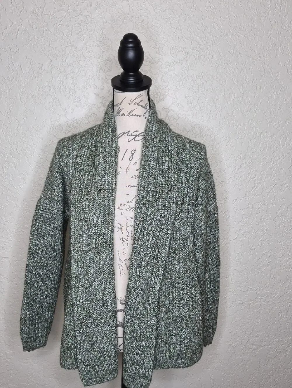 Cabi Open‎ Front Cardigan Green Size XS